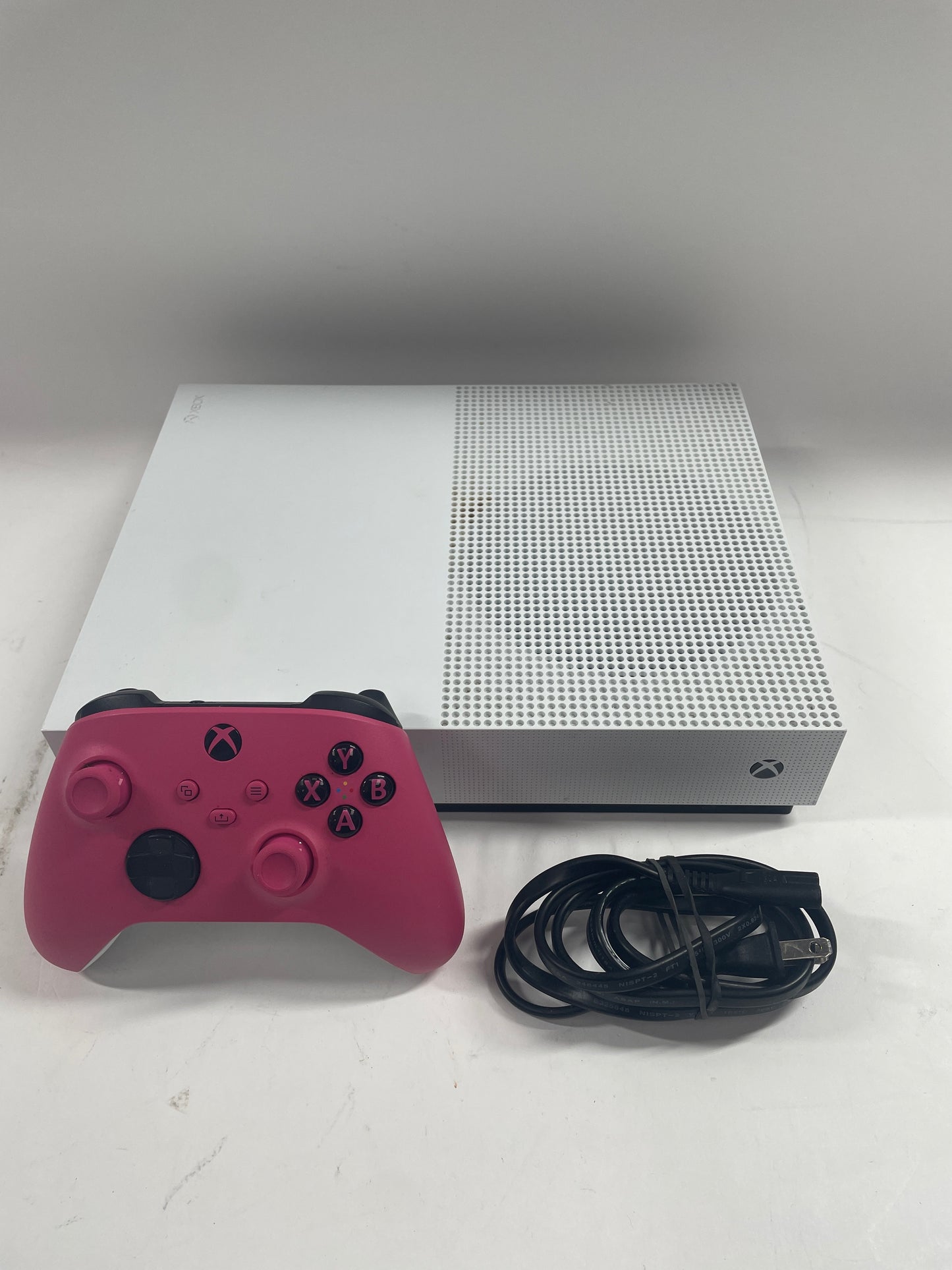 Microsoft Xbox one S 256GB Console Gaming System Only Robot White 1681