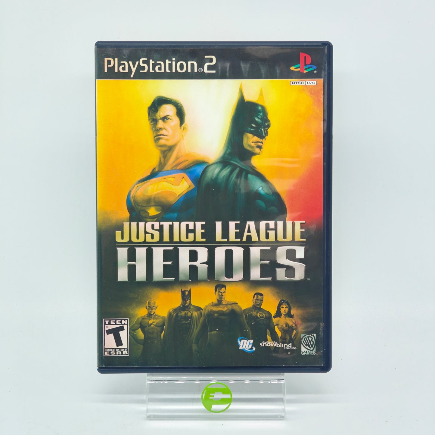 Justice League Heroes (Sony PlayStation 2 PS2, 2006) CIB