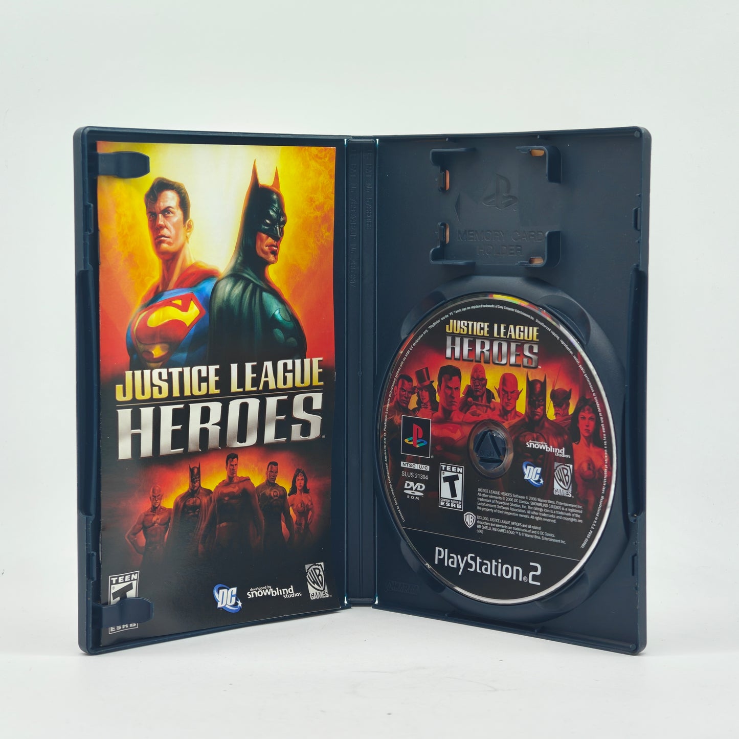Justice League Heroes (Sony PlayStation 2 PS2, 2006) CIB