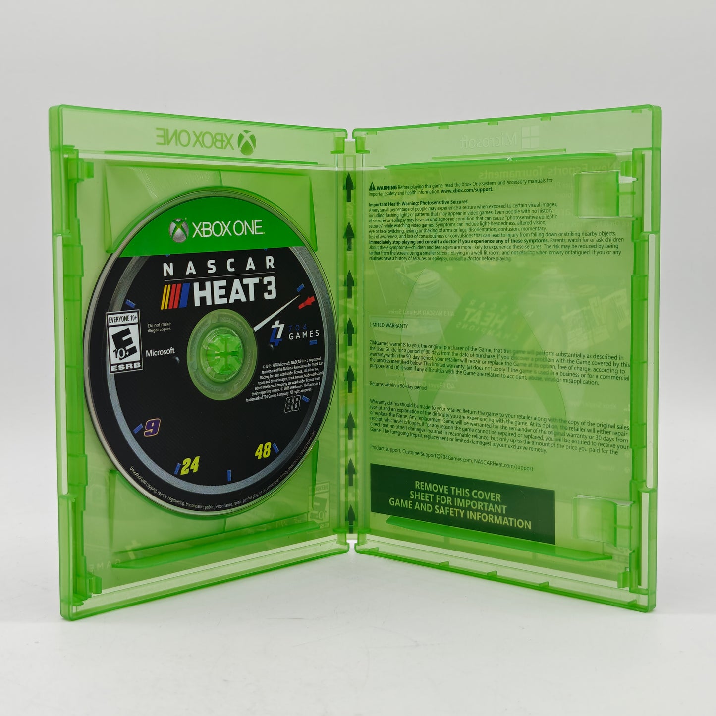 NASCAR Heat 3 (Microsoft Xbox One, 2018)
