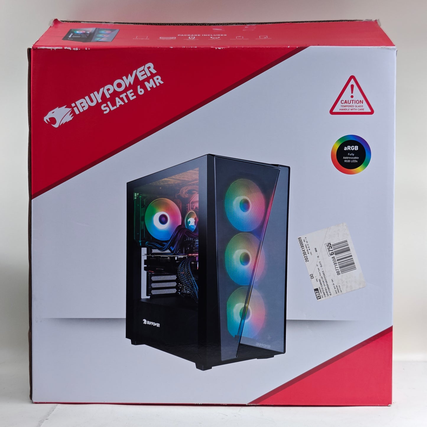 iBuyPower Slate 6 MR i5-12400F 2.50GHz 8GB RAM 1TB SSD PNY GeForce RTX 3050