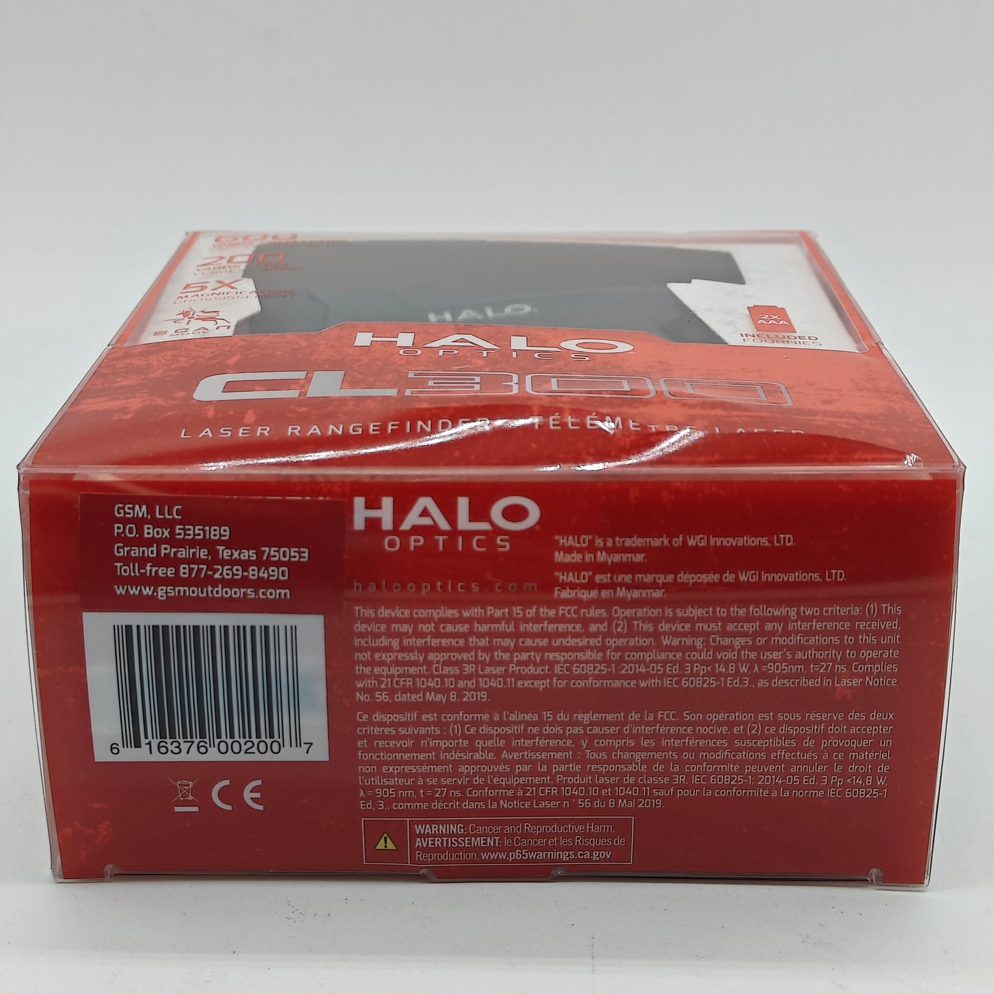 New Halo Optics CL300 Laser Rangefinder
