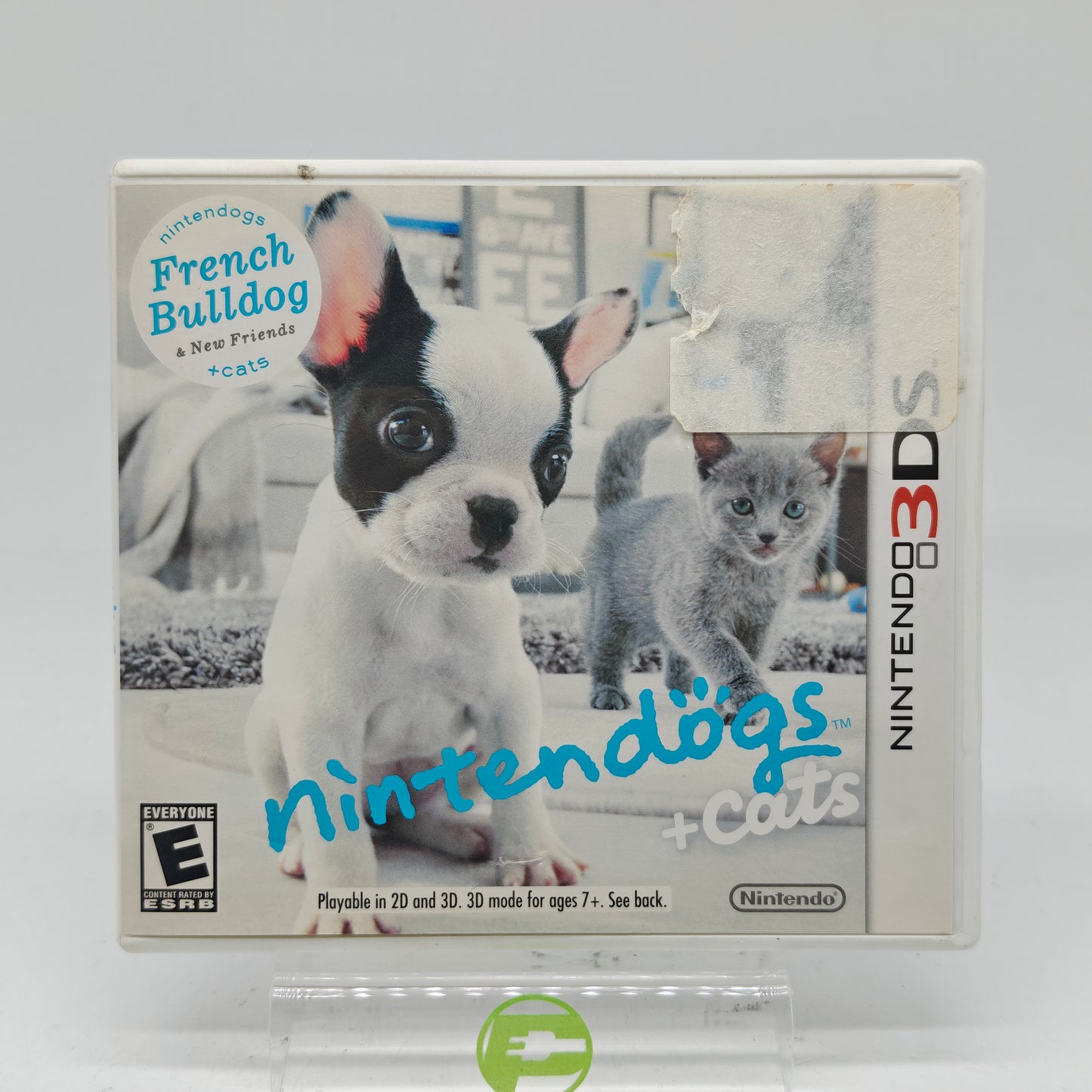 Nintendogs + Cats: French Bulldog & New Friends (Nintendo 3DS, 2011)