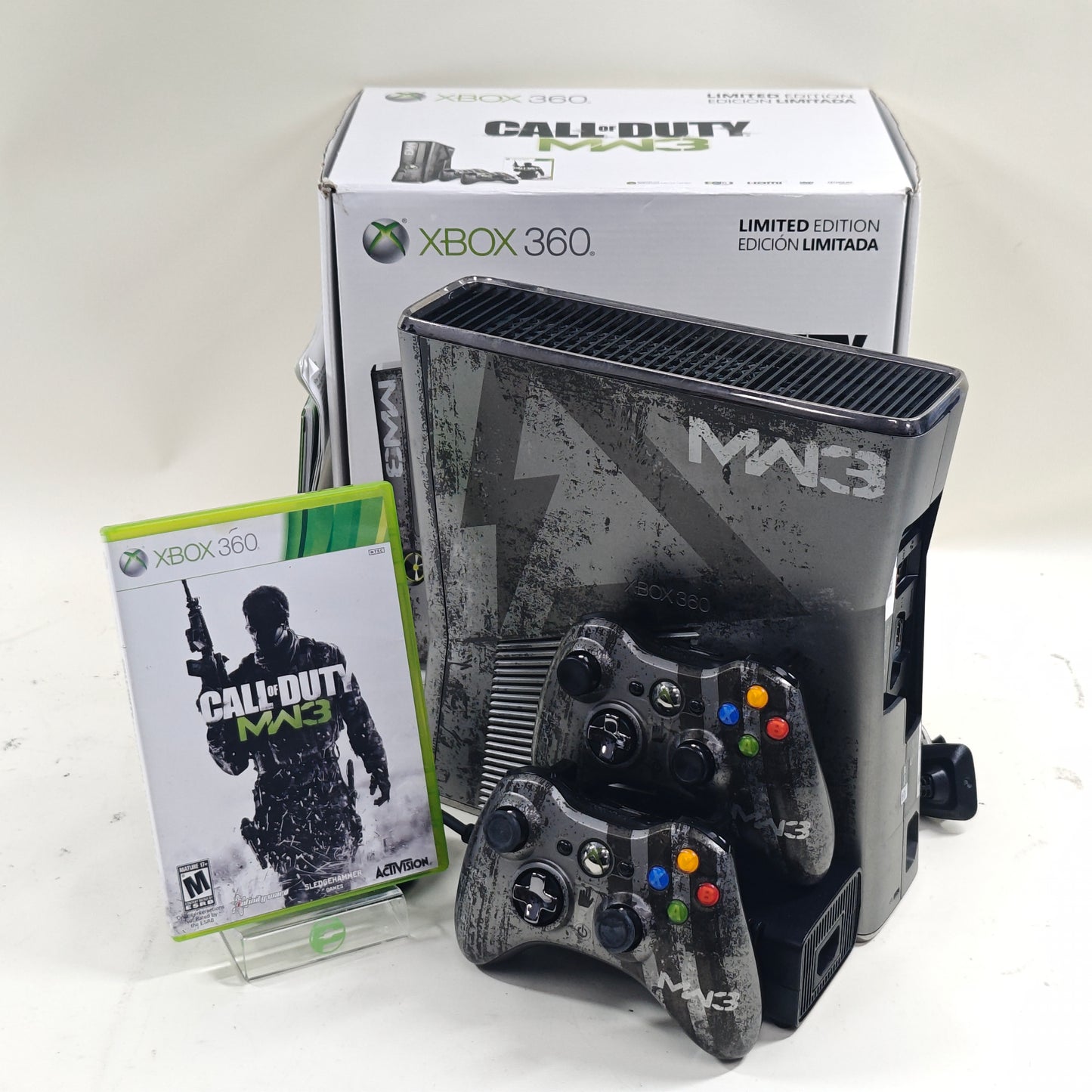 Microsoft Xbox 360 S Console Gaming System Modern Warfare 3 Limited Edition 1439