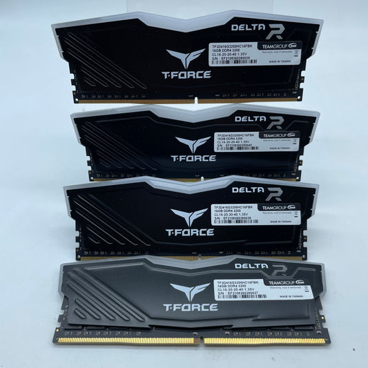 Team T-Force T-Force Delta RGB 16GB (1x16GB) RAM DDR4 TF3D416G3200HC16FBK