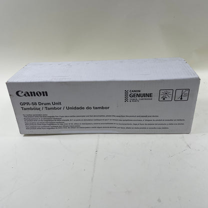 New Canon GPR-58 Drum Unit Yellow Toner Cartridge