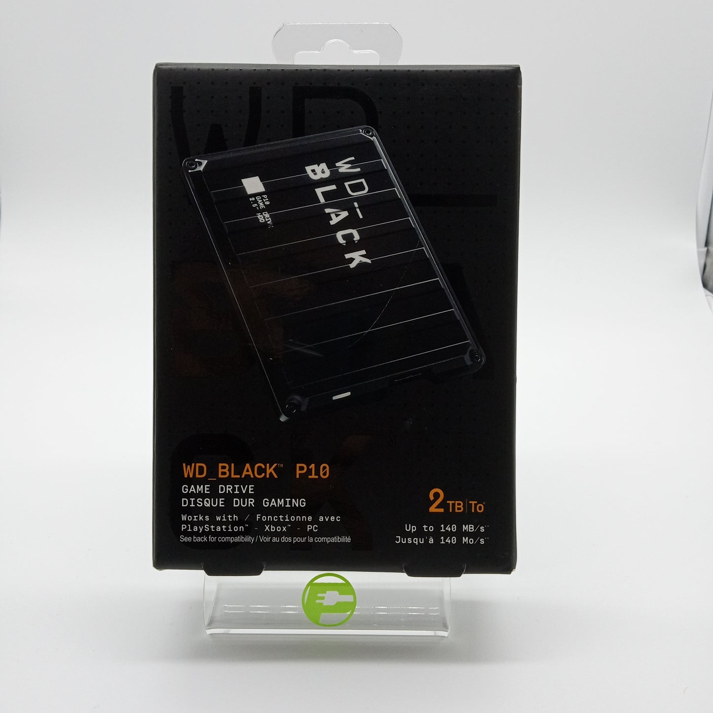 New Western Digital WD_BLACK P10 Game Drive 2TB