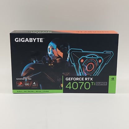 New Gigabyte GeForce RTX 4070 Ti SUPER 16GB GDDR6X Graphics Card GV-N407TS
