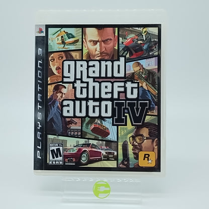 Grand Theft Auto IV (Sony PlayStation 3 PS3, 2008)