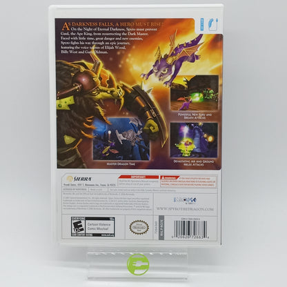 Legend of Spyro The Eternal Night (Nintendo Wii, 2007)