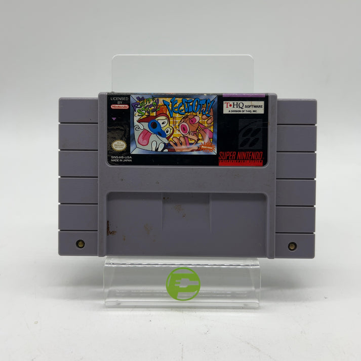 The Ren and Stimpy Show Veediots (Super Nintendo SNES, 1993) – PayMore ...