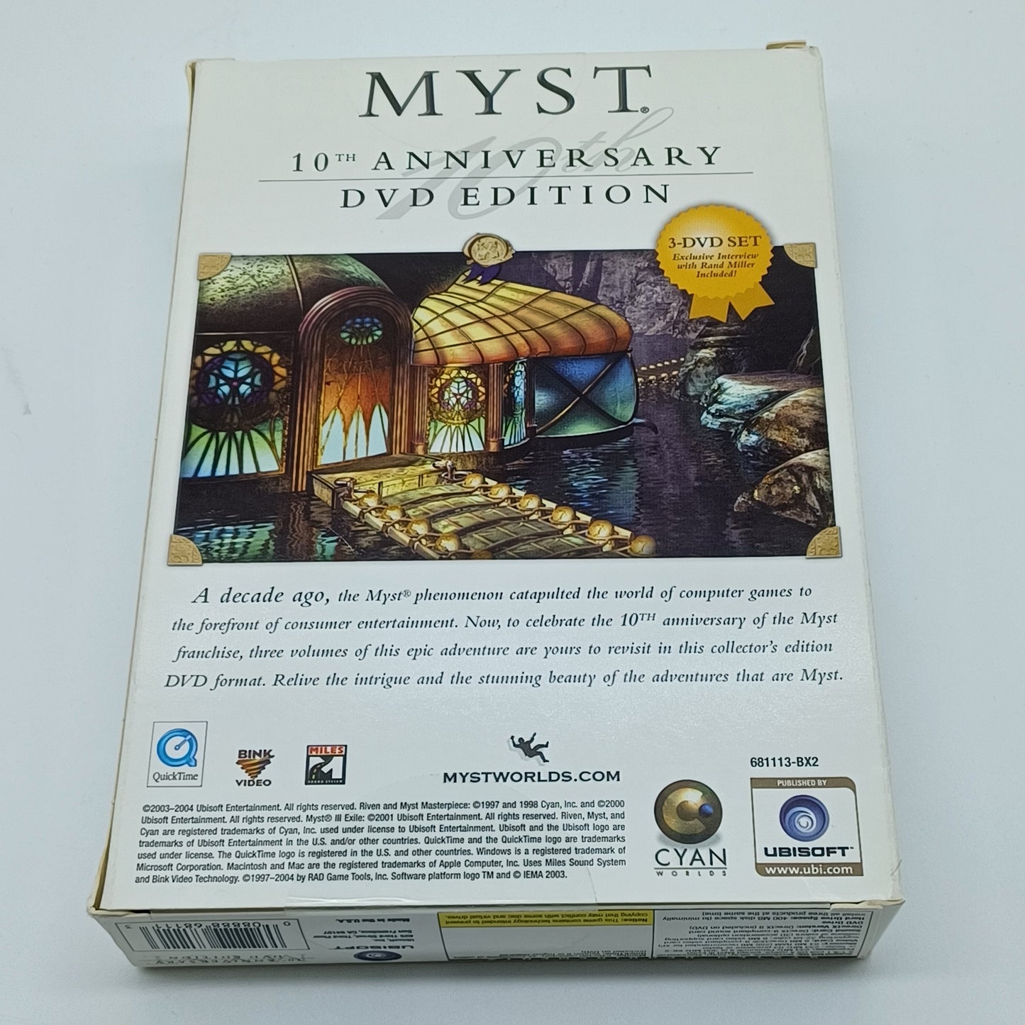 New Myst [10th Anniversary DVD Edition] (PC, 2003)