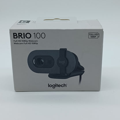 New Logitech Brio 100 Web Camera 960-001580