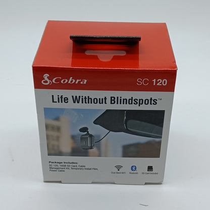 New Cobra SC 120 Dash Cam