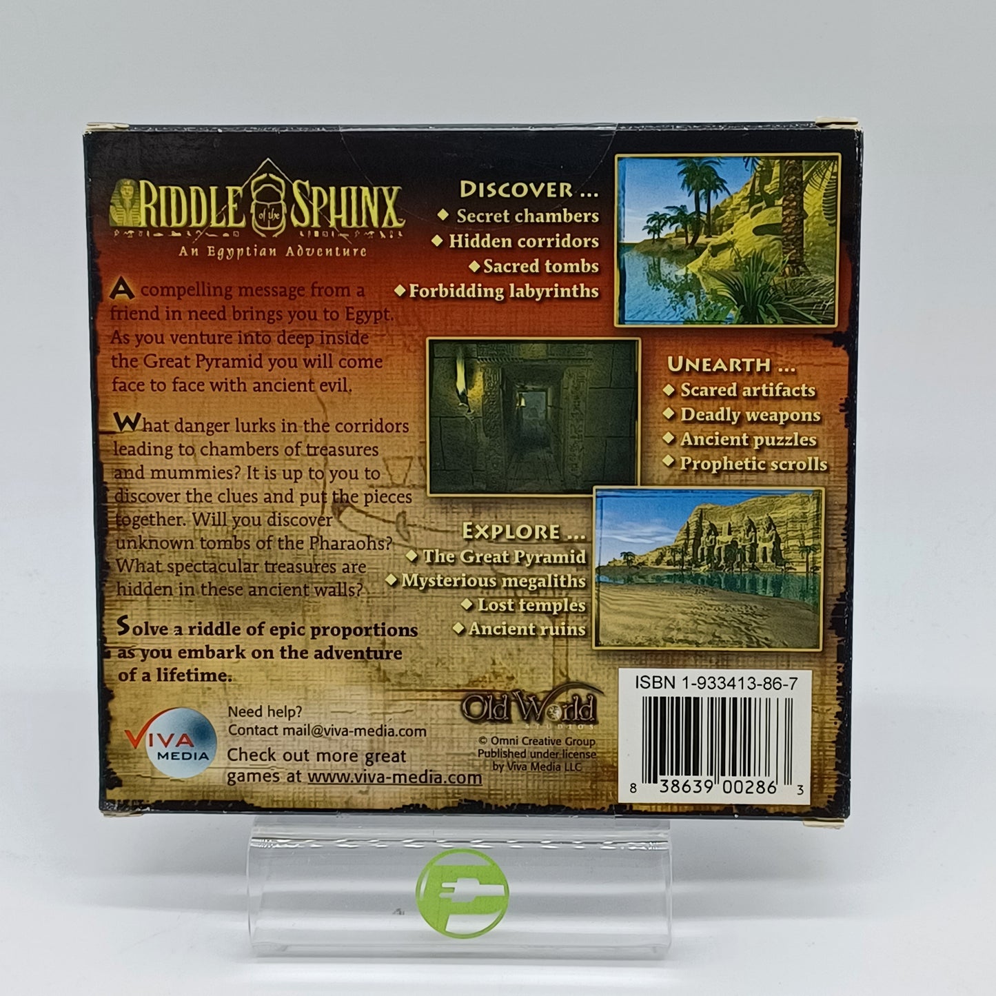 New Riddle of the Sphinx: An Egyptian Adventure (PC, 2000)