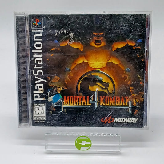 Mortal Kombat 4 (Sony PlayStation 1 PS1, 1998) CIB