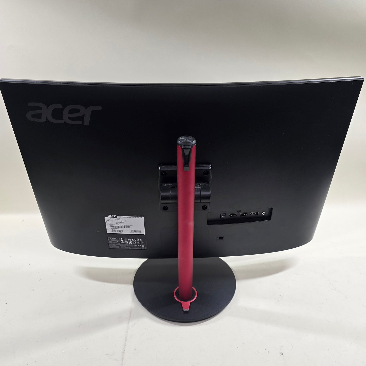 Acer 27" Nitro XZ2 FHD FHD 165Hz Curved Gaming Monitor