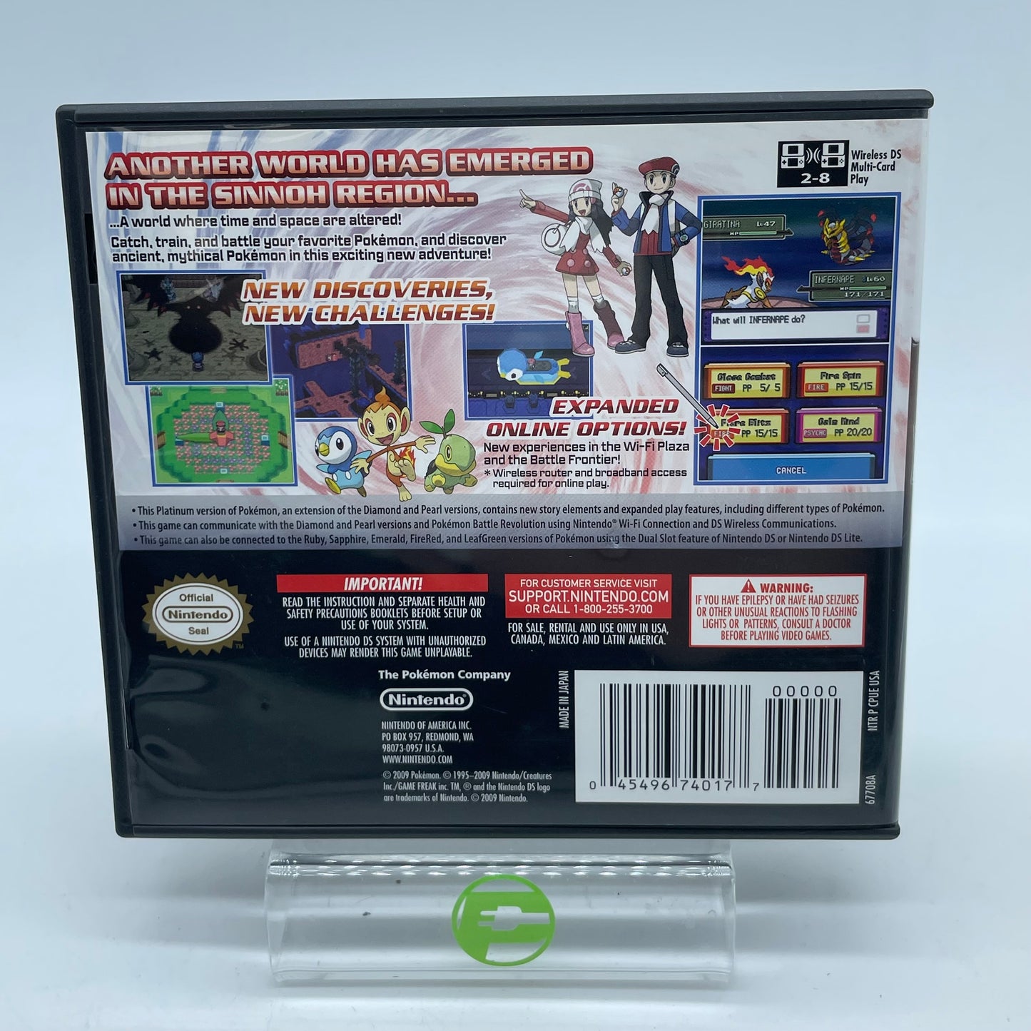 Pokemon Platinum (Nintendo DS, 2009)