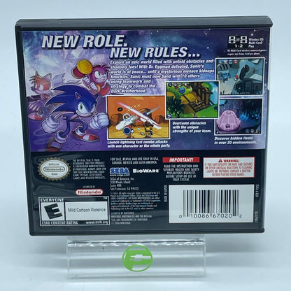 Sonic Chronicles The Dark Brotherhood (Nintendo DS, 2008)