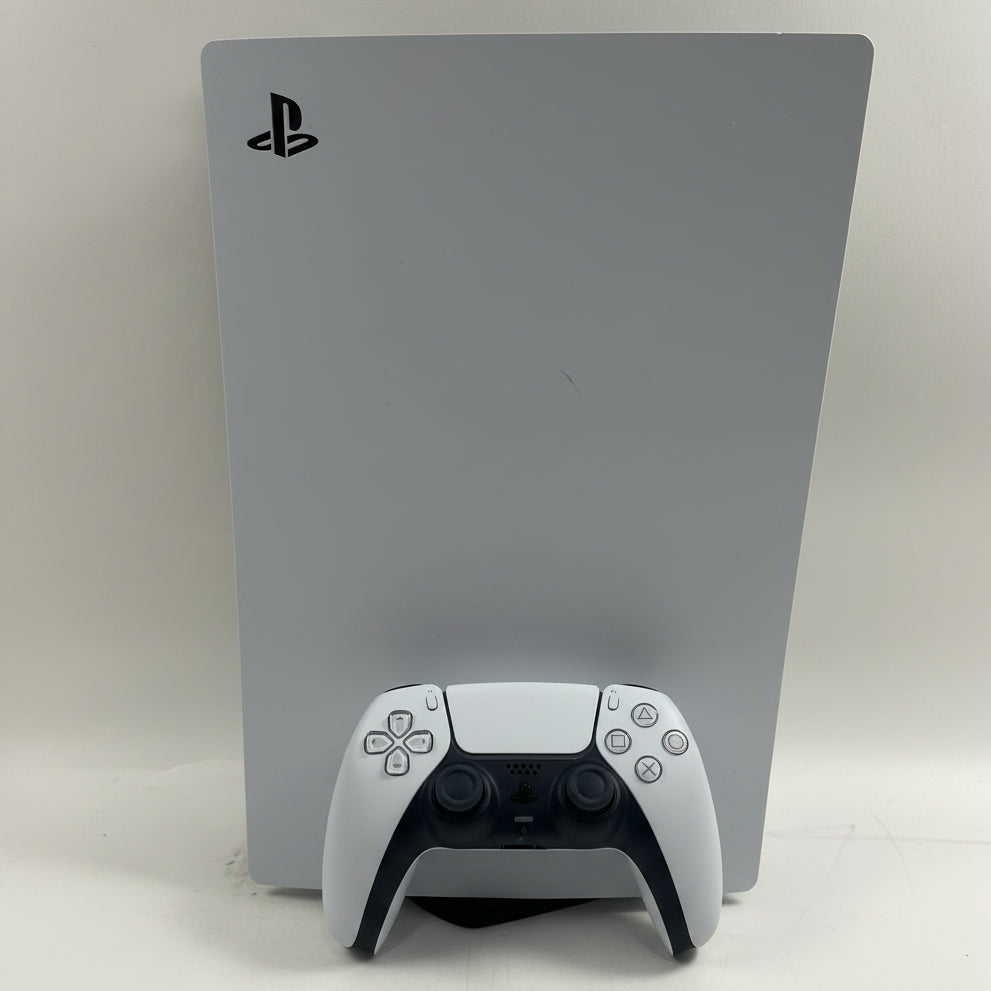 Sony PlayStation 5 Disc Edition PS5 825GB White Console Gaming System CFI-1115A