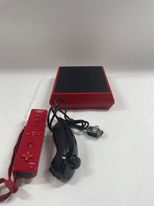 Nintendo Wii Mini Console Gaming System RVL-201 Red