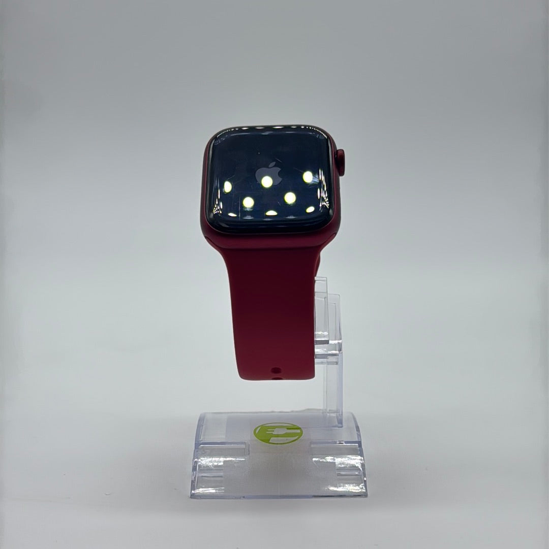 GPS Only Apple Watch Series 7 45MM Product Red Aluminum A2477