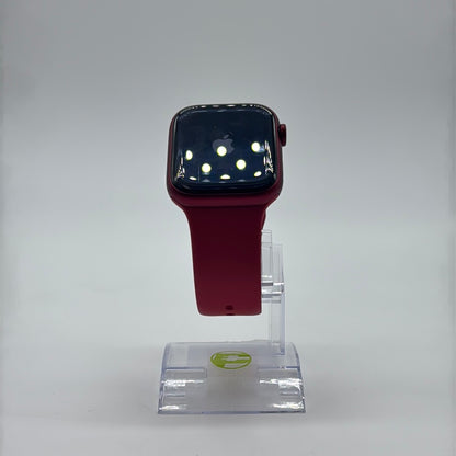 GPS Only Apple Watch Series 7 45MM Product Red Aluminum A2477