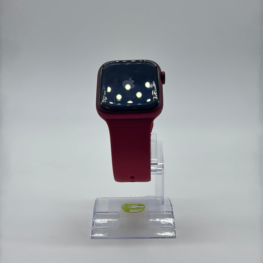 GPS Only Apple Watch Series 7 45MM Product Red Aluminum A2477