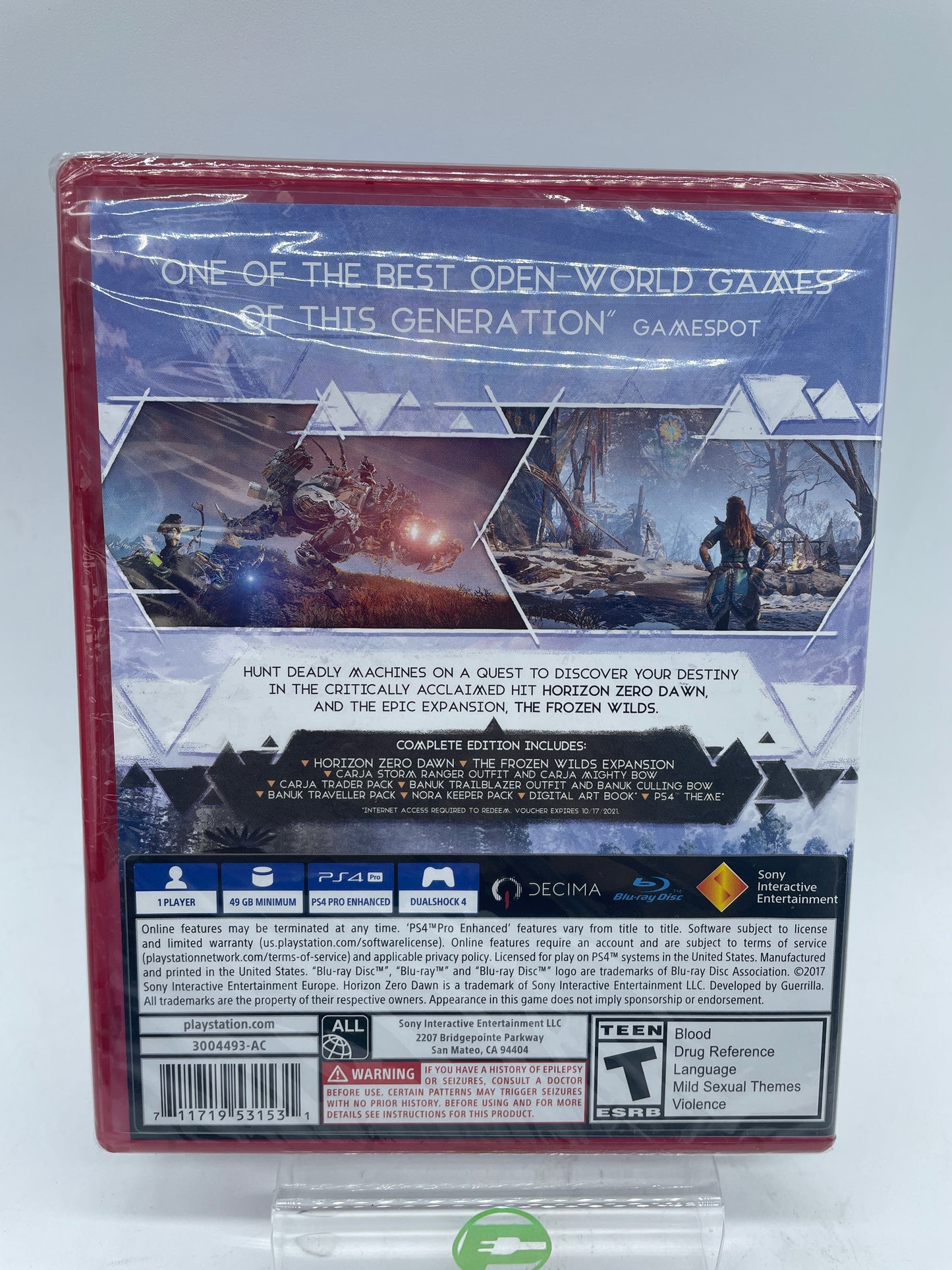 Horizon Zero Dawn [Complete Edition Playstation Hits] (Sony PlayStation 4 PS4, 