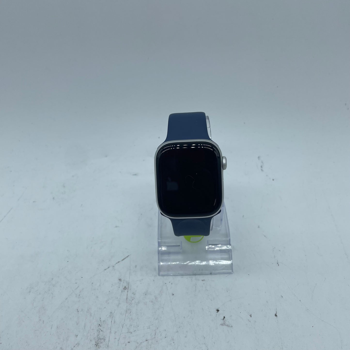 GPS Only Apple Watch Series 10 42MM Silver Aluminum Anchor Blue Ocean Band 