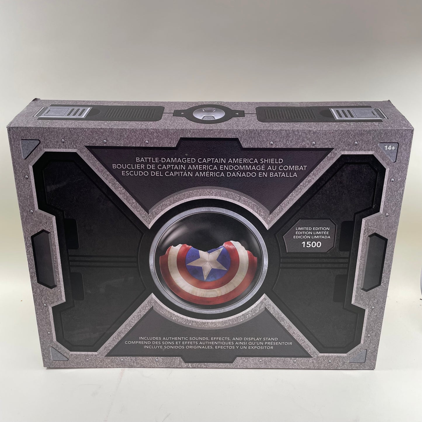Disney Captain America Battle Damaged Shield Collectible