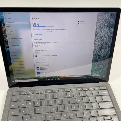 Microsoft Surface Laptop 3 1867 13.5" i5-1065G7 3.6GHz 128GB RAM 128GB SSD