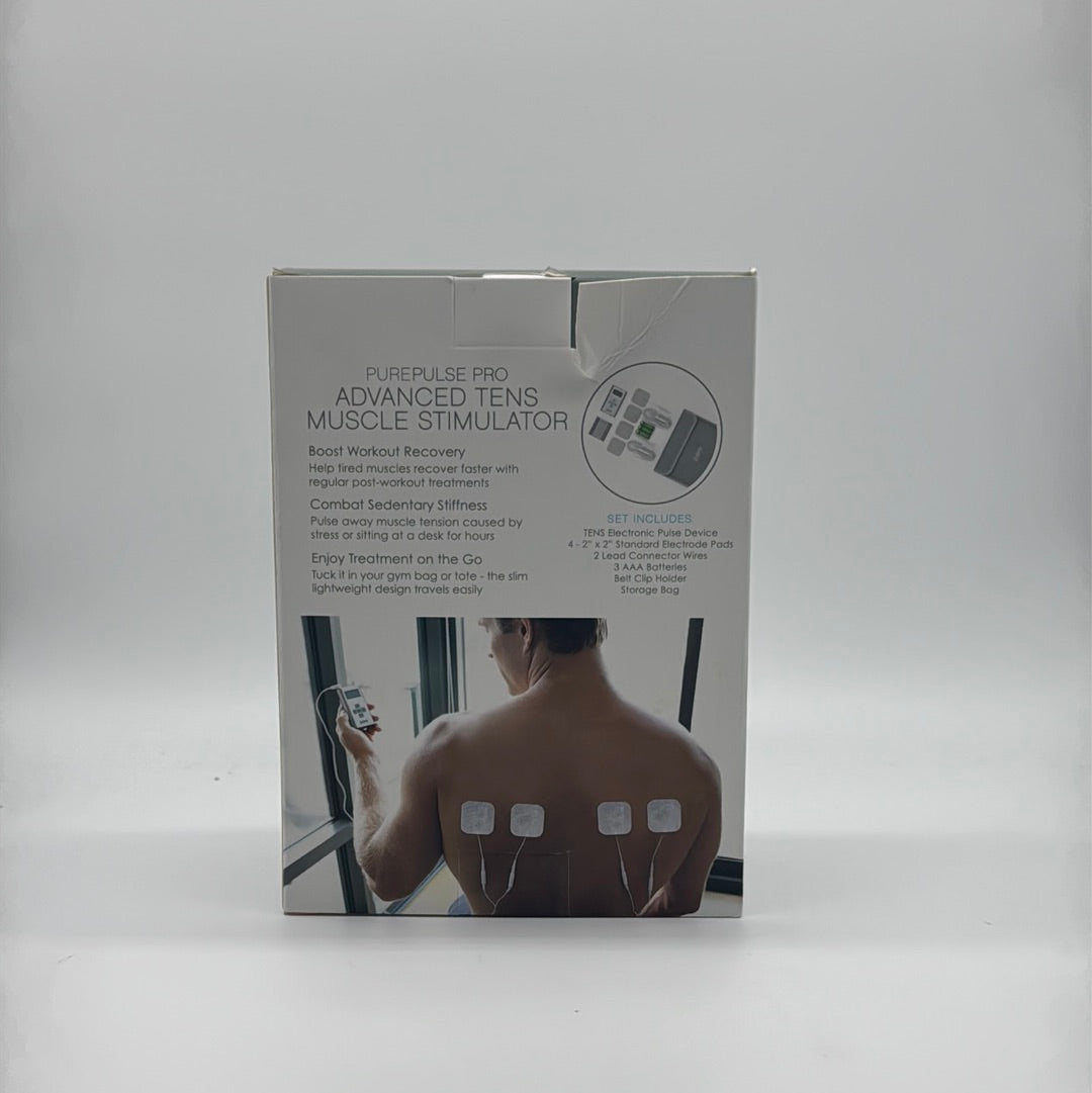 New PURE ENRICHMENT PUREPULSE PRO ADVANCED TENS MUSCLE STIMULATOR PEPULSEPRO