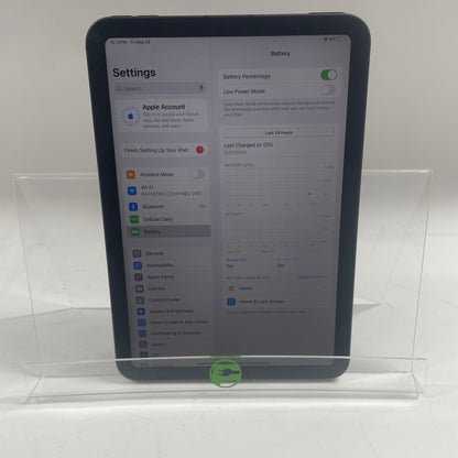 Unlocked Apple iPad Mini 6th Gen 256GB 26.0 Space Gray