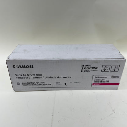 New Canon GPR-58 Drum Unit Magenta Toner Cartridge
