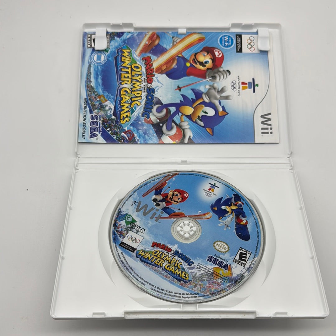 Mario and Sonic at the Olympic Winter Games (Nintendo Wii, 2009)