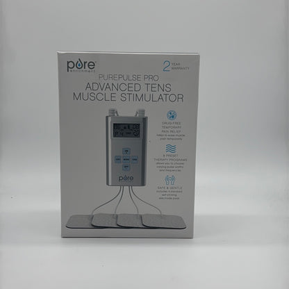 New PURE ENRICHMENT PUREPULSE PRO ADVANCED TENS MUSCLE STIMULATOR PEPULSEPRO