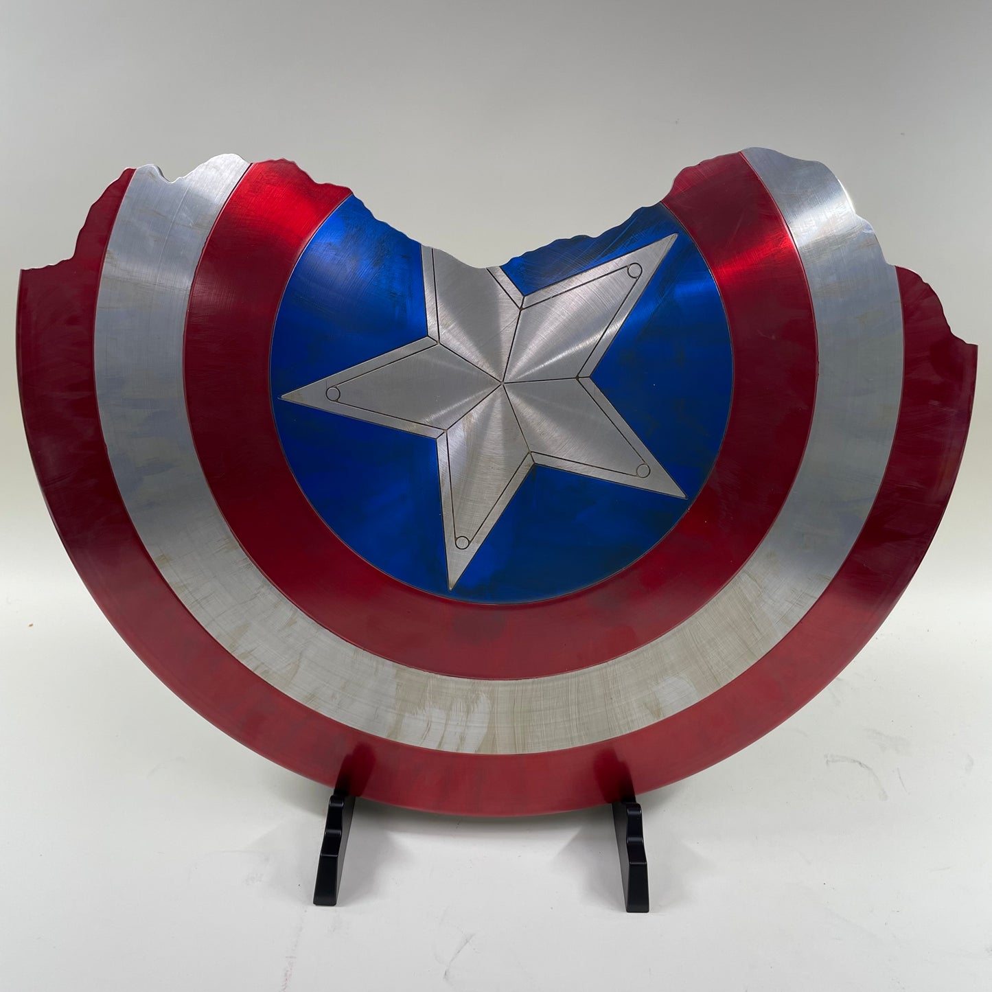 Disney Captain America Battle Damaged Shield Collectible