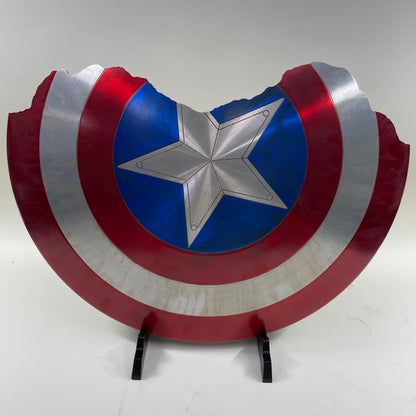 Disney Captain America Battle Damaged Shield Collectible