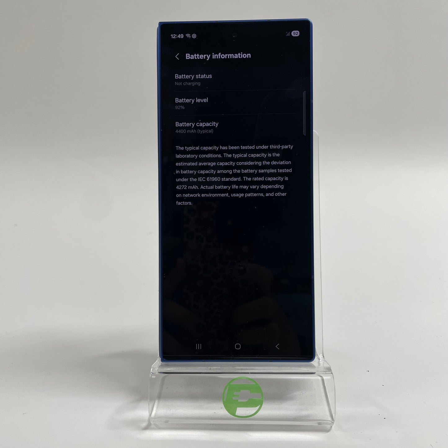 Verizon Samsung Galaxy Z Fold7 12GB RAM 256GB SM-F966U Blue Shadow