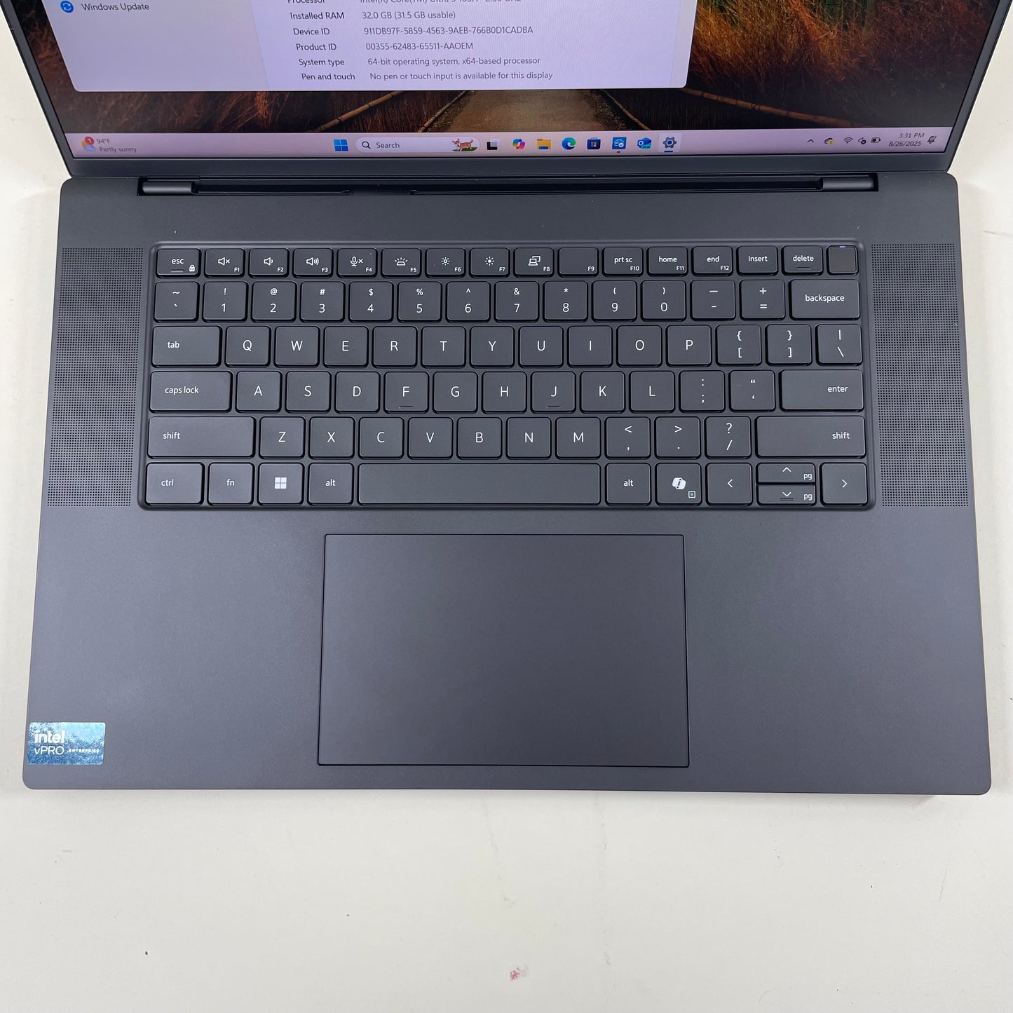 Dell Precision 5690 16" Core Ultra 9 185H 2.5GHz 32GB RAM 1TB SSD RTX A2000