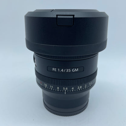 Sony SEL35F14GM 35mm f/1.4 E-Mount Wide-Angle Lens SEL35F14GM