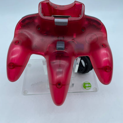 Nintendo 64 N64 Original Controller NUS-005 Watermelon Red