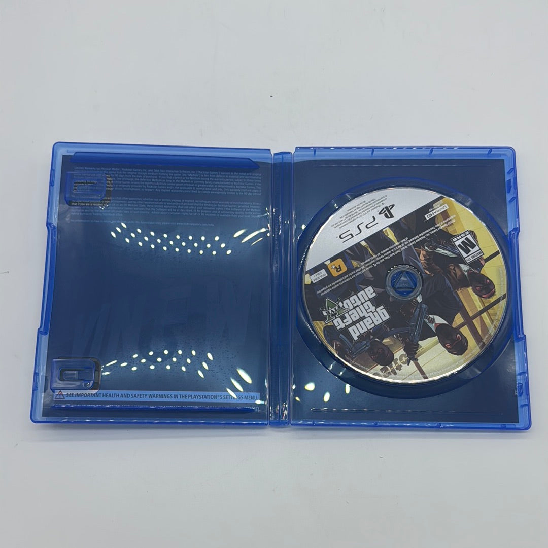 Grand Theft Auto V (Sony PlayStation 5 PS5, 2022)