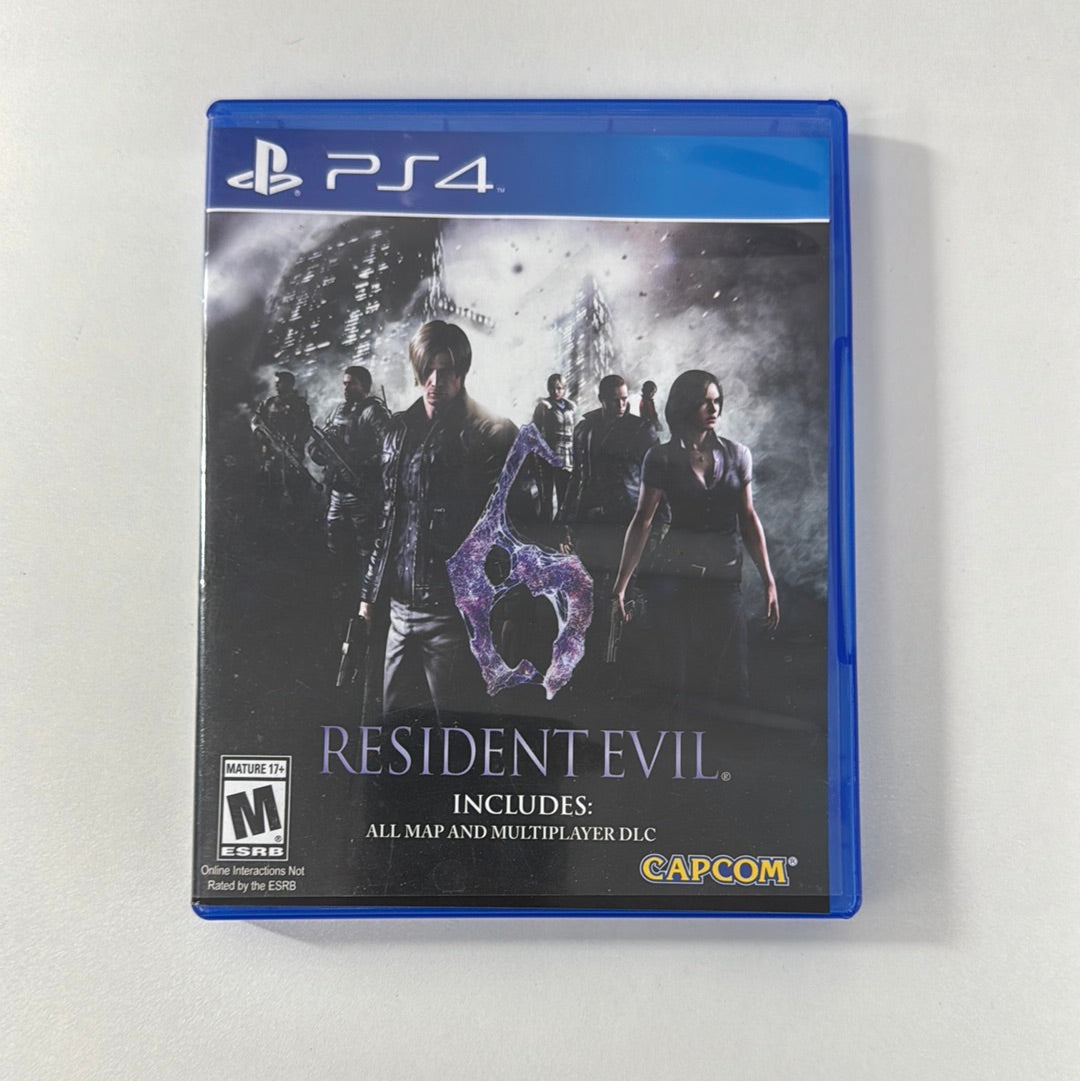 Resident Evil 6 (Sony PlayStation 4 PS4, 2016)