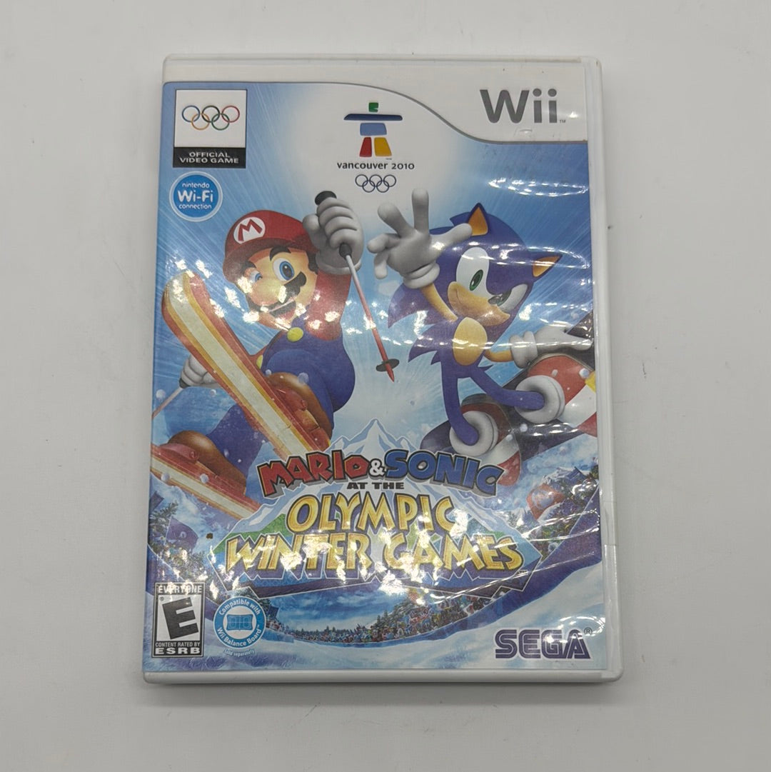 Mario and Sonic at the Olympic Winter Games (Nintendo Wii, 2009)