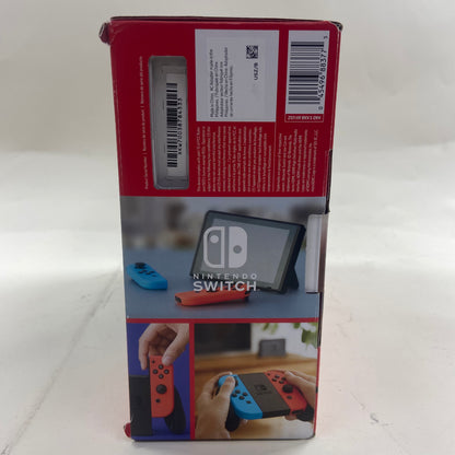 Nintendo Switch v2 Video Game Console HAC-001(-01) Red/Blue