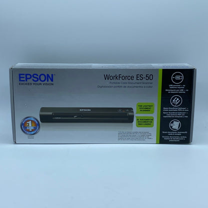 New Epson WorkForce Portable Color Document Scanner