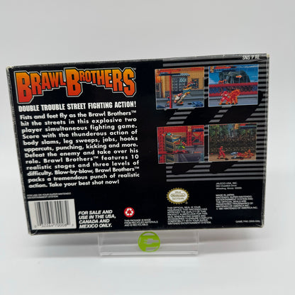 Brawl Brothers (Super Nintendo SNES, 1993)