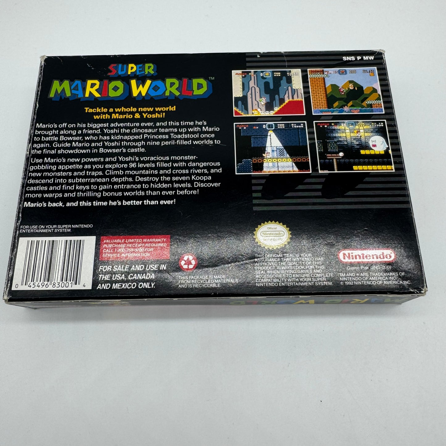 Super Mario World (Super Nintendo SNES, 1991)